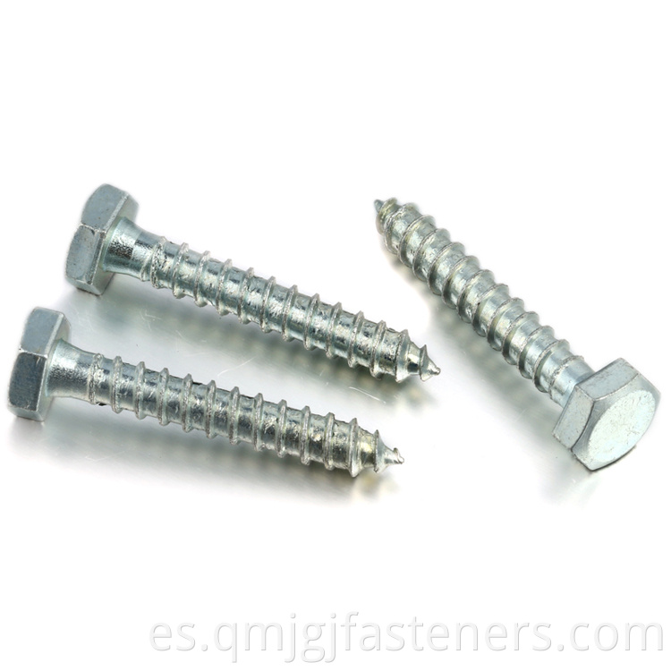 DIN 571 half thread hex head lag wood screw 6